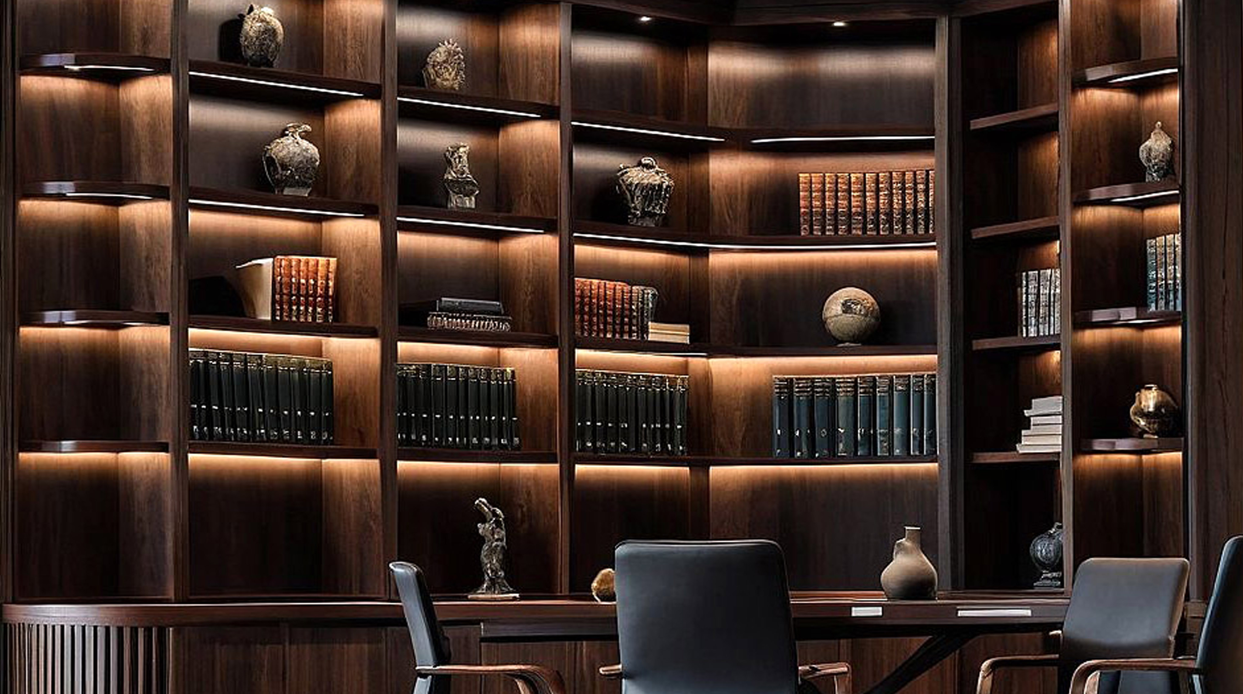 Luxury Walnut Bar